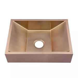 Évier de <span class=keywords><strong>cuisine</strong></span> décoratif fait main en acier inoxydable plaqué or pour hôtel et maison lave-vaisselle à <span class=keywords><strong>bas</strong></span> prix - Product Image 1