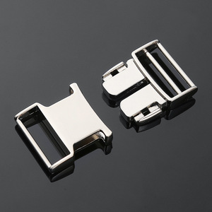 Hebilla de Liberación Lateral de 25 mm, Aleación Plateada, Accesorios Duraderos para Bolsos - Product Image 3