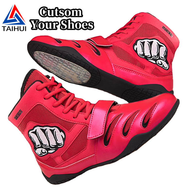 Professional High Top Boxing Shoes for