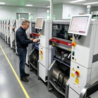 Máquina de Colocación de Chips de Alta Velocidad ASM SIPLACE TX2 SMT, Línea de Ensamblaje de PCB
