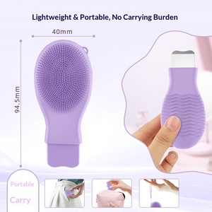 Nuova Spazzola Manuale in Silicone Impermeabile <span class=keywords><strong>per</strong></span> Pulizia Viso, Esfoliante e Rimuovi Punti Neri, <span class=keywords><strong>per</strong></span> Pulizia Profonda - Product Image 4
