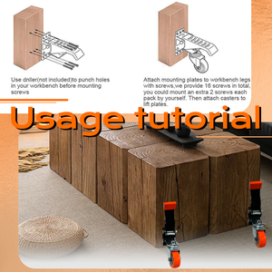 Modern 2.5 Inch Workbeach Castor Pu Roda <span class=keywords><strong>Caster</strong></span> para Móveis Resistente ao Desgaste e Silencioso com Freio Não Machucar o Chão - Product Image 6