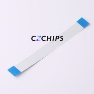 HX FFC-1.0-10P-100mm FFC Cable (Flexible Flat Cable) P=1mm Connector 10P 1mm 0.3mm Non-Inverting - Product Image 2
