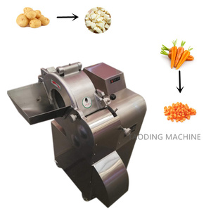 Phổ Biến Maggi Gà Bouillon Khối Điện Rau Cube Cắt Dicing Đông Lạnh Gà Vú Cắt Cube Thịt Dicer Máy - Product Image 2