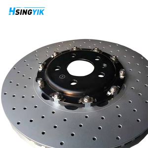 奥迪Q7升级套件钻孔开槽原始设备制造商4H0615601H <span class=keywords><strong>2</strong></span>件式制动盘 - Product Image 3