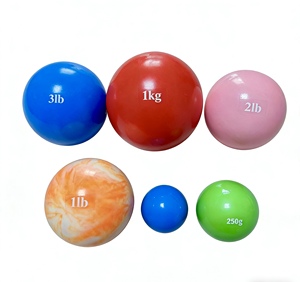 Palle da baseball personalizzate con peso, colore, diametro e logo, palle pesate per allenamento di lancio, palla da yoga, palla morbida, molto vendute - Product Image 1