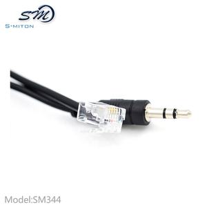 Cable <span class=keywords><strong>Adaptador</strong></span> de Auriculares con Conector de Audio de <span class=keywords><strong>3.5</strong></span> <span class=keywords><strong>mm</strong></span> <span class=keywords><strong>a</strong></span> <span class=keywords><strong>RJ11</strong></span> de 6P4C - Product Image 5