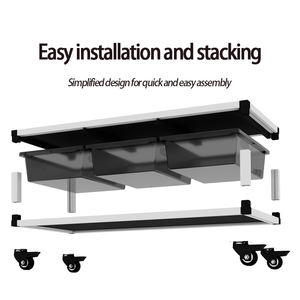 Live Reptilien PVC Rack System Racks für Schlangen Reptilien Gehäuse Schlangen zucht Rack Ball <span class=keywords><strong>Python</strong></span> Wannen - Product Image 6