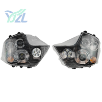WG9925720061 Ensemble de phares LED complets pour SINOTRUK HOWO T7H Côté gauche Double lentille de projecteur DRL