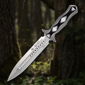 มีดใบตายอเนกประสงค์คุณภาพสูง Zebra Electric God ปรับแต่งได้เอง ผลิตจากสแตนเลส G10 รองรับ OEM รับประกัน 1 ปี - Product Image 5