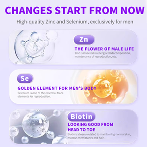 OEM Supply Bio-Sélénium + Zinc Comprimés Pure Zinc Sélénium Vitamines Supplément pour Nouveau-nés Trésor Supplémentaire Zinc Sélénium - Product Image 5