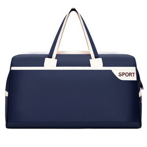 Wholesale Fashion Unisex Waterproof Shoe Space Duffel Travel <b>Bag</b> Zipper Closure Portable <b>Large</b> Capacity Two Straps Light Weight - Product Image 5