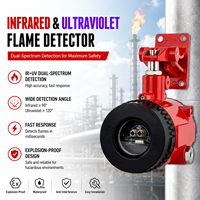 Detector de Llama Infrarrojo Triple con Certificación ATEX HIREP, Detector de Llama IR3 de Alta Sensibilidad para Almacenes Industriales