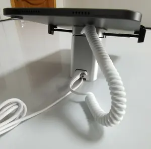 אבטחה גבוהה הקמעונאי תצוגת Tablet נגד גניבה Stand iPad מחזיק עם אזעקת 2 זרועות