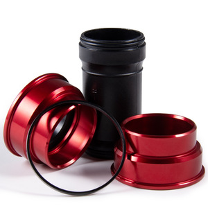 Mountain Bike Bottom <b>Bracket</b> BB92 Aluminum Alloy Press Fit Double Bearing Road Bike Drivetrain Component - Product Image 4