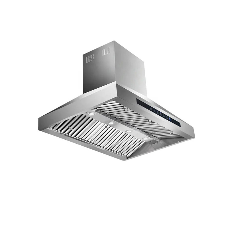 Chất lượng tốt thương mại nhà bếp phạm vi mui xe nhà bếp đảo Vent hoods