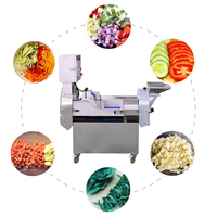 Hoge Efficiëntie Automatische Tomaten Aardappel Wortelgroente Snijmachine Fruit Citroen Mango Ananas Snijmachine