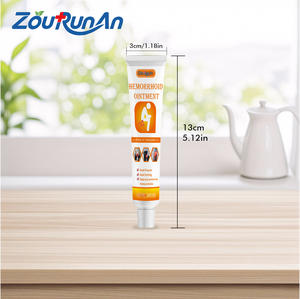 ZouRunAn Crema profesional eficaz para hemorroides Crema de ungüento natural para hemorroides con fisura <span class=keywords><strong>anal</strong></span> natural - Product Image 6