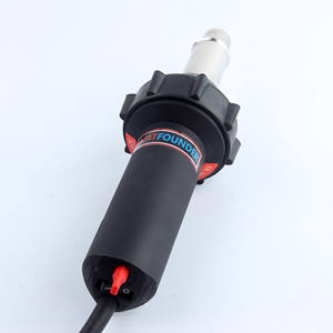 Pistolet à souder à air chaud pour soudure en plastique 1600W avec rouleaux de couture de toiture/sonde de testeur de couture et buse de soudure étui de transport en plastique - Product Image 5
