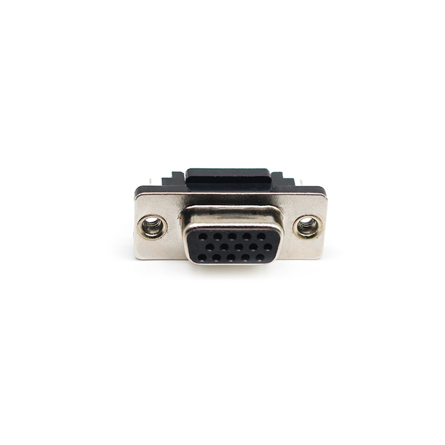 15 Pin D-SUB Female 2 Rows Connector 15P VGA Jack 15Pin Male Solder Crimp D-SUB Connectors VGA SUB-D For Computer Cable