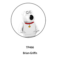 TP461-TP469 Personajes de la Serie Animada de Comedia Familia Griffin Stewie Bloques de Construcción Educativos de Plástico Mini Juguetes para Niños