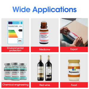 Tùy Chỉnh Màu Trắng Liên Tục Tự Dính In Phun Giấy Cuộn Nhãn Sticker Cho Epson Colorworks TM-C3500 TM-C3400 Hàng Tạp Hóa Khuyến Mãi - Product Image 4