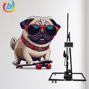 אור חדש משקל קיר מכונת דפוס uv uv 3d דיו חדר במשרד 5D עיצוב קיר אנכי מדפסת הזרקת דיו - Product Image 4