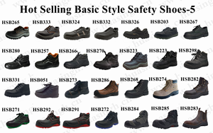ZH, stivali di sicurezza con inserto in punta d'acciaio della linea industriale di potenza suola in gomma resistente con <span class=keywords><strong>scarpe</strong></span> da lavoro con cuciture HSB268 - Product Image 6