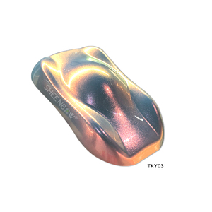 Sheenbow Bạc chuyển bột Tắc Kè Hoa Trắng Aurora màu thay đổi sắc tố óng ánh cho sơn - Product Image 4