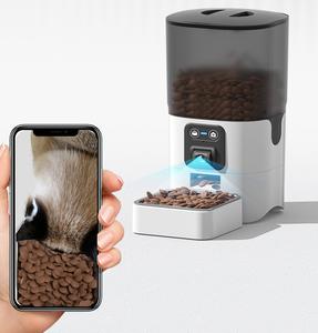 <span class=keywords><strong>2026</strong></span>년형 새로운 WIFI 6L 지능형 비주얼 자동 애완동물 급식기 (고양이 & 강아지용) 카메라, 충전, 앱 제어 기능 (플라스틱) - Product Image 6