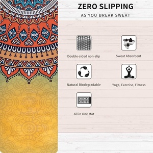 CZFIT - Tapete de <span class=keywords><strong>Yoga</strong></span> Ecológico, Impermeable, Portátil, con Logotipo Personalizado, de NBR, <span class=keywords><strong>para</strong></span> Viajes, Fitness, Pilates, Ejercicio al Aire Libre, Entrenamiento - Product Image 5