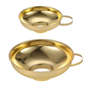 Entonnoir à large ouverture en acier inoxydable Buytuy pour la cuisine, pour le transfert de confiture, de vinaigrette, avec poignée, compatible lave-vaisselle - Product Image 3