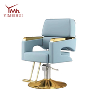 Nouveau design de fauteuil de barbier inclinable et réglable, mobilier de salon durable pour salon de coiffure professionnel
