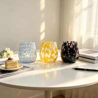 Ensemble de bougeoirs en verre pour bougies chauffe-plat, pour la décoration intérieure, les centres de table et les fournitures de mariage et de fête