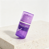 Flacon pompe sans air en PP de 15 ml, 30 ml, 50 ml, impression sérigraphique personnalisée, contenant cosmétique pour lotion, crème, haute qualité