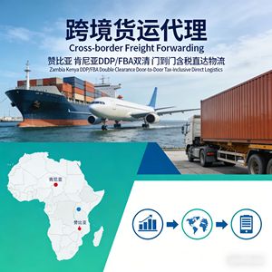 บริการขนส่งสินค้าระหว่างประเทศ DHL FEDEX UPS EMS ไปยังแซมเบีย เคนยา แบบ DDP FBA ส่งถึงหน้าประตู รวมภาษีแล้ว - Product Image 3