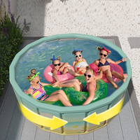 Großer, verdickter PVC-Pool (3 mm dick), faltbar, umweltfreundlich, aufblasbar, für den Außenbereich, Marke Yangchen, für Kinder und Familien.