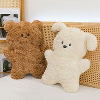 Oreiller en forme d'ours mignon, coussin de canapé, rembourrage en coton PP, décorations pour la maison, fourrure, cadeau d'anniversaire pour étudiants, petite amie, filles
