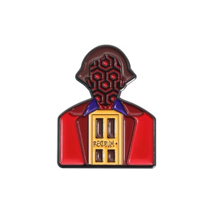 Broches en métal uniques pour vêtements, badges de merchandising de films <span class=keywords><strong>d</strong></span>'horreur en gros, personnage de dessin animé Le <span class=keywords><strong>Gardien</strong></span> de Shining - Product Image 1