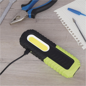 Professional Cob <b>Led</b> Rechargeable Car Portable Work <b>Light</b> With Hook and Magnet IP54 120 Beam Angle Black WD-680 WD-680 - Product Image 1