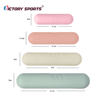Couleur personnalisée 0.5/1/1.5/2KG Pilates Silicone Haltères Ensemble Portable Main Poids Haltères pour les Femmes