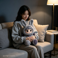 Jandudu Ours en peluche éducatifs avec haut-parleur, chantant, parlants et dansants, hauteur réglable (11-30 cm), en polyester, cadeau pour enfants