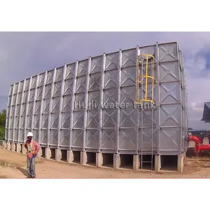 Tanque de agua de acero inoxidable con pernos, tanque de almacenamiento de agua de lluvia de 10000 litros, 10000 l