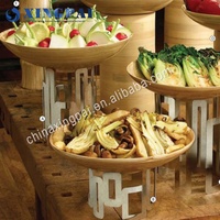 XINGPAI — support à gâteau de luxe pour buffet de mariage, support à thé, en acier inoxydable, de bonne qualité