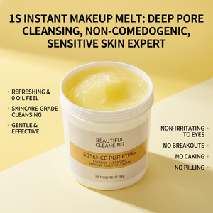 Crème Nettoyante Visage OEM/ODM en Gros, Lotion Démaquillante Yeux et Visage, <span class=keywords><strong>Baume</strong></span> <span class=keywords><strong>Démaquillant</strong></span> pour Tous Types de Peau - Product Image 4