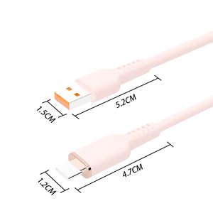 Sản xuất biểu tượng tùy chỉnh USB Silicon USB Loại C siêu nhanh sạc sạc điện thoại Di động Cáp 4 lõi dây cho cáp dữ liệu - Product Image 2