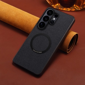 เค<span class=keywords><strong>ส</strong></span>โทรศัพท์หนัง<span class=keywords><strong>ส</strong></span>ำหรับ Samsung Galaxy S26 Plus รองรับการชาร์จไร้สายแบบแม่เหล็ก - Product Image 3