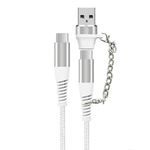 สายไนลอน USB Type-C คุณภาพสูงยาว1เมตร2เมตรสีดำสำหรับโทรศัพท์ - Product Image 6