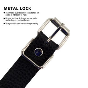 Mordaza de Cuero Sintético Ajustable con Bola de Plástico, Accesorios de Juego de Roles para Adultos, Fetichismo, Coqueteo, Parejas, BDSM, Bondage, Impermeable, Alta Calidad - Product Image 3