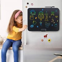 Tablette à dessin magnétique LCD colorée de 20 pouces Type-C Chargement Permanent Doodle Board pour tampons d'apprentissage éducatifs pour tout-petits